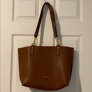 CALVIN KLEIN reversible medium size tote